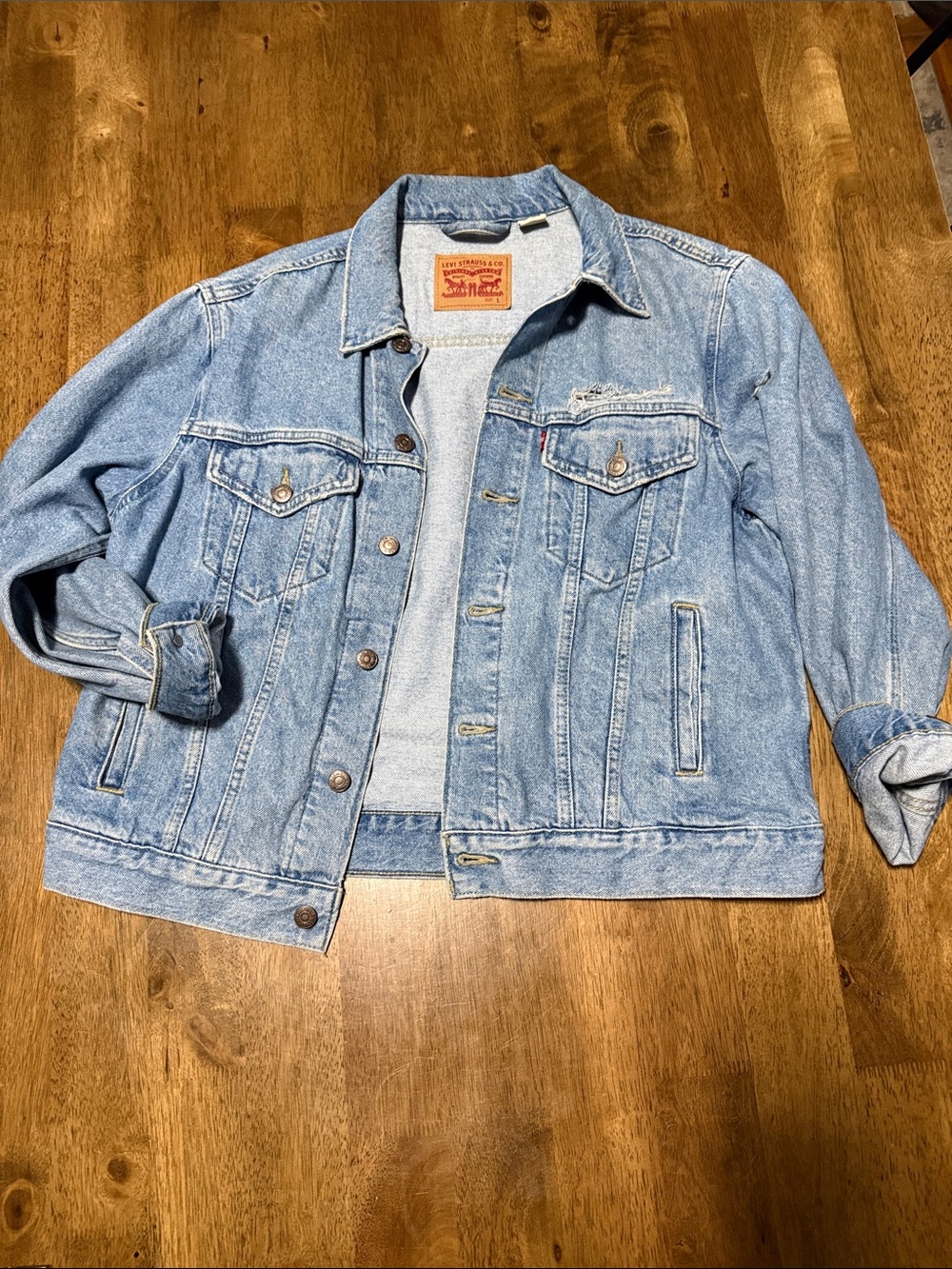 Levi's Light Blue Denim Trucker Jacket